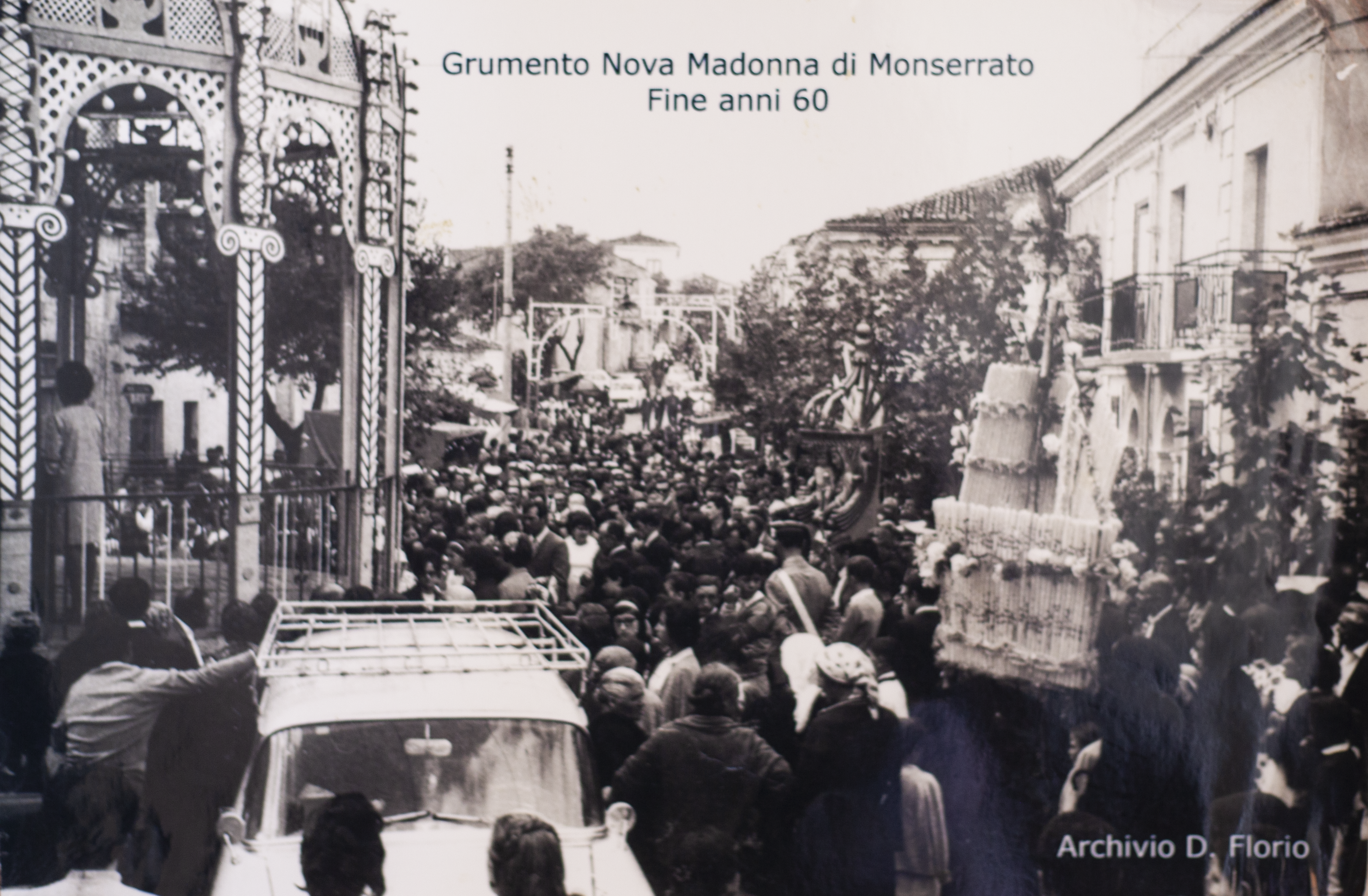 Festa della Madonna di Monserrato alla fine degli anni '60